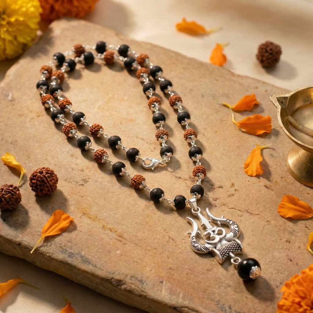 Karungali Malai 108-Beads Ebony Wood ( Buy 1 Get 1 Free Gift)