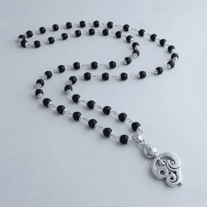 Divine Murugan Trishul Karungali Mala(Free Gift Worth 599)