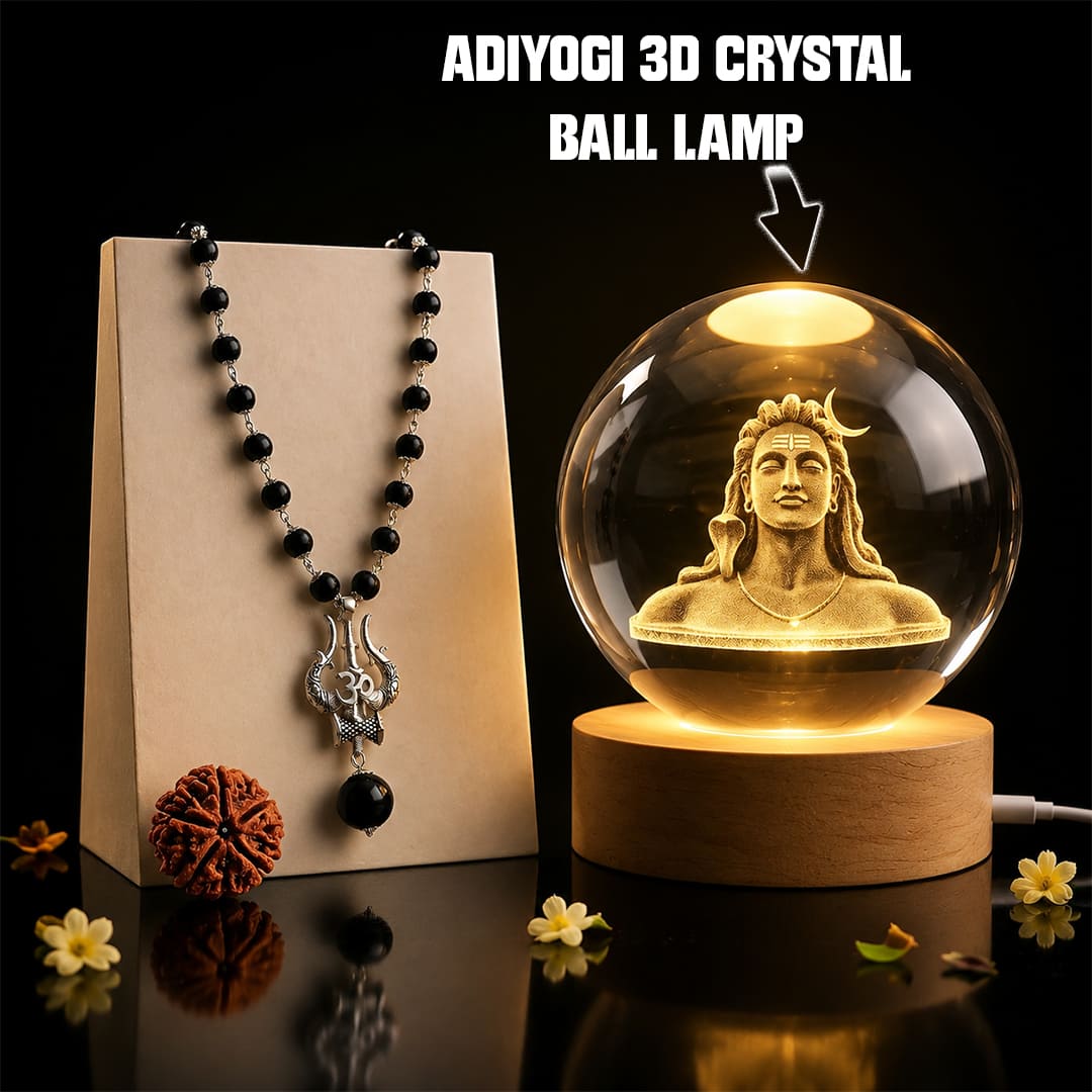 OM Shiva Trishul Karungali Mala (Free Gift Worth 599)