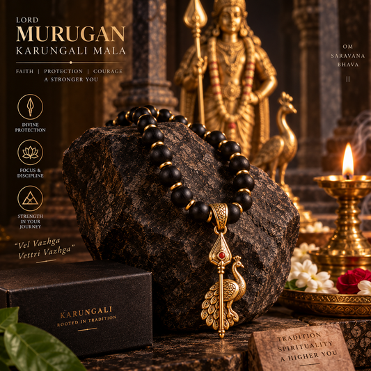 Lord Murugan Karungali Mala