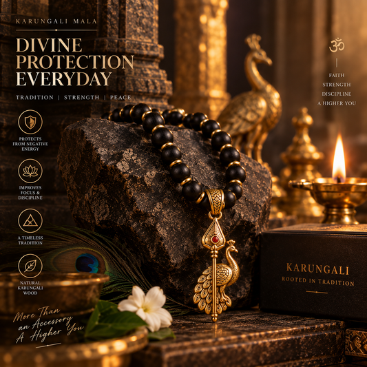 Lord Murugan Karungali Mala