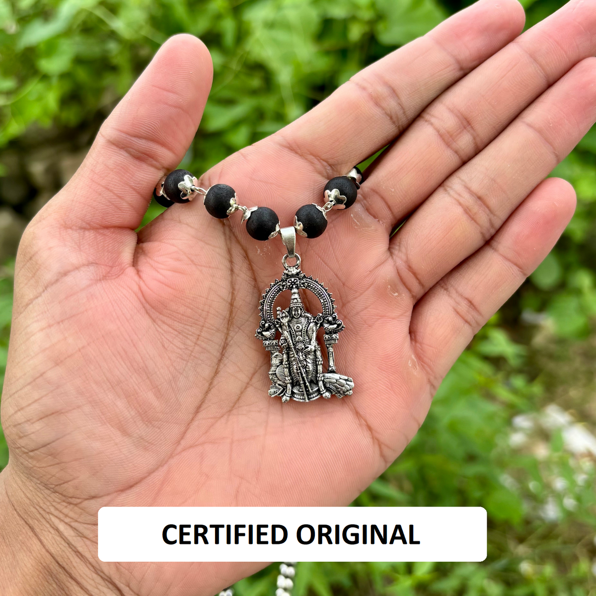 Lord Murugan Karungali Mala ( BUY 1 GET 1 FREE GIFT)